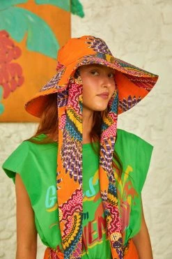 FARM RIO Accessories BEADED MACAWS HAT