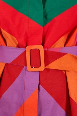 FARM RIO New In AMANDA STRIPES MINI DRESS