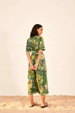 FARM RIO PARADISE FOREST JUMPSUIT