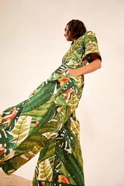 FARM RIO PARADISE FOREST JUMPSUIT