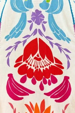 FARM RIO Most Loved Tropical Graphic Placed Maxi Dress