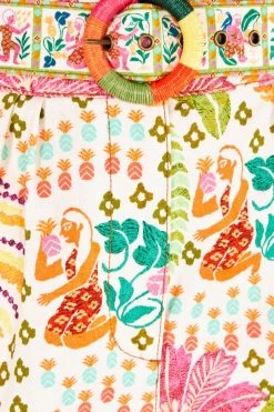 FARM RIO Fruits Queen Belted Shorts