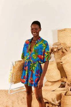 FARM RIO Sunny Day Unisex Shorts New In