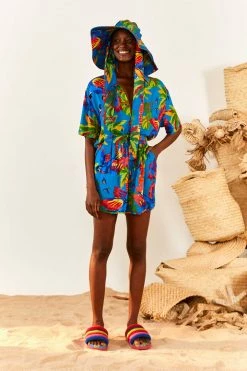 FARM RIO Sunny Day Unisex Shorts New In