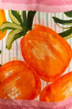 FARM RIO Fruits Scarves Wrap Mini Skirt