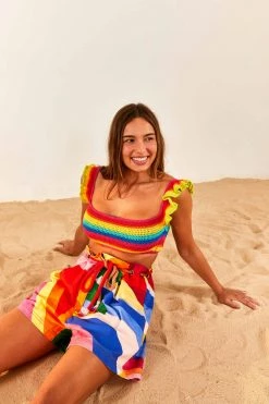 FARM RIO Graphic Sunshine Shorts