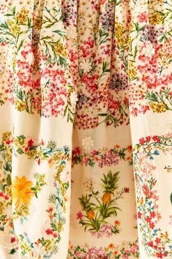 FARM RIO Delicate Forest Scarves Blouse