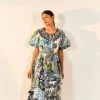 FARM RIO New In Graphic Rio Belted Maxi Dress