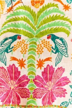 FARM RIO Fruits Queen Scarf Crop Top