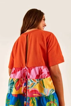 FARM RIO Temos Coco T-Shirt Blouse New In