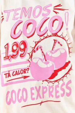 FARM RIO White Temos Coco T-Shirt