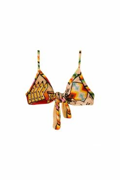 FARM RIO Banana Scarves Bikini Top New In