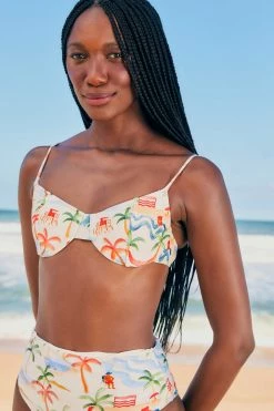 FARM RIO New In Copacabana Bikini Top