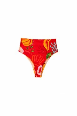 FARM RIO MIXED FRUITS OCEAN BIKINI BOTTOM