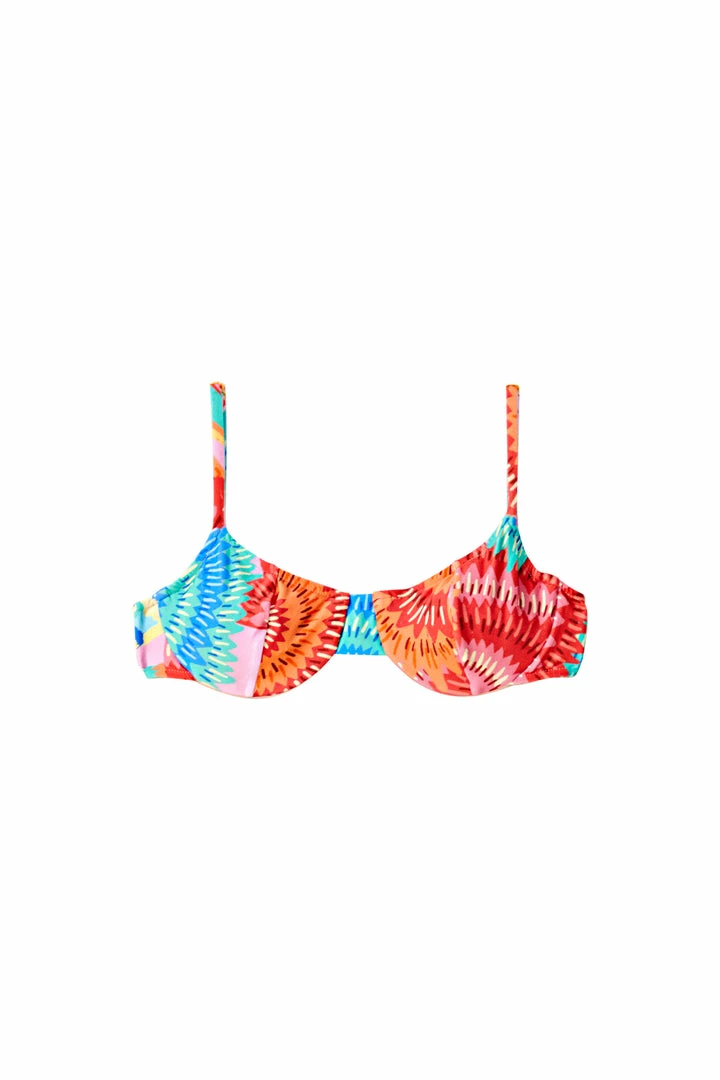 FARM RIO HAPPY TOUCANS BIKINI TOP