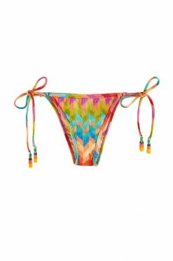 FARM RIO LIGHT CHEVRON BIKINI BOTTOM
