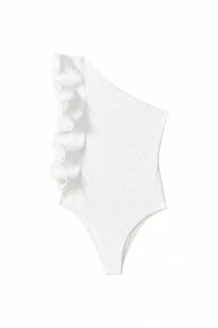FARM RIO Ruffles Laise One Piece Swimsuit New In