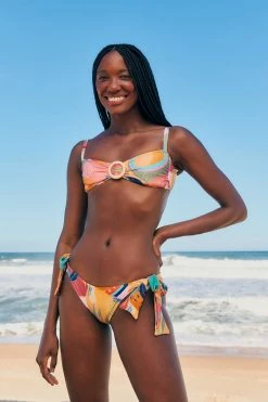 FARM RIO SUMMERY SALAD BIKINI TOP