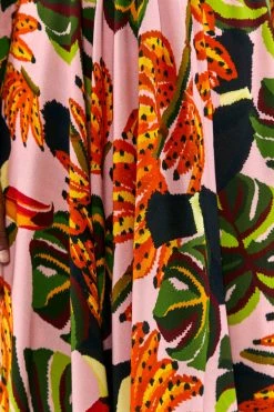 FARM RIO Pink Toucananas Maxi Dress