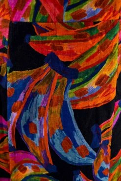 FARM RIO RAINBOW BANANAS MINI DRESS Most Loved