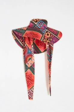 FARM RIO Dotted Patch Scarf Hat Most Loved