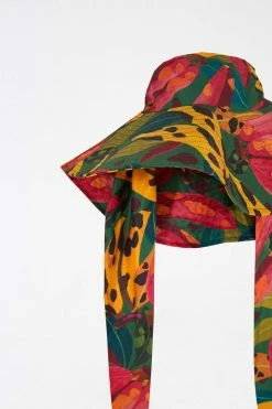 FARM RIO COW PRINT BANANAS HAT