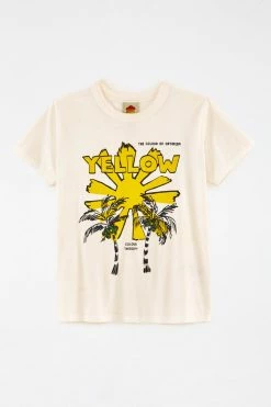 FARM RIO Yellow Color Therapy T-Shirt New In
