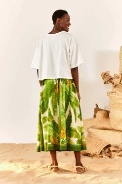 FARM RIO Green Color Therapy T-Shirt