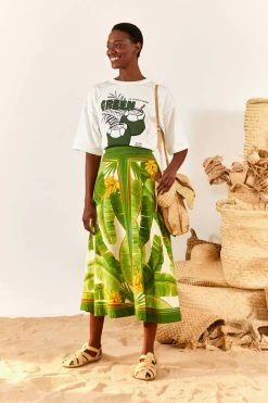 FARM RIO Green Color Therapy T-Shirt