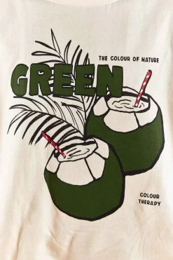 FARM RIO Green Color Therapy T-Shirt