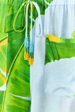 FARM RIO New In Blue Fresh Bananas Pants