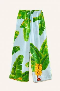 FARM RIO New In Blue Fresh Bananas Pants