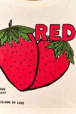 FARM RIO Red Color Therapy T-Shirt New In