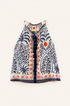 FARM RIO Afternoon Breeze Blouse New In