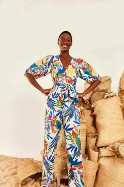 FARM RIO Macaw Wind Jumpsuit