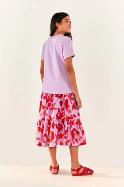 FARM RIO New In Lilac Peixe T-Shirt