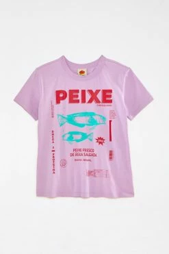 FARM RIO New In Lilac Peixe T-Shirt
