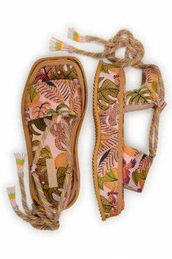 FARM RIO SUMMER DREAM FLATFORM SANDAL New In