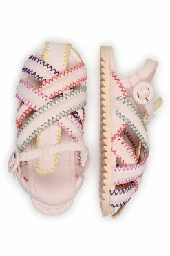 FARM RIO NUDE ZIGZAG SANDAL New In