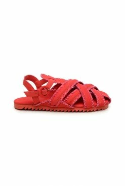 FARM RIO Red Zigzag Sandal