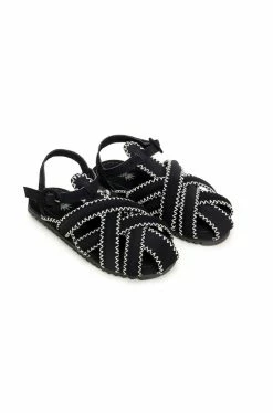 FARM RIO Black Zigzag Sandal Accessories