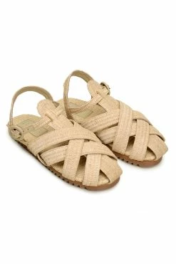 FARM RIO SYNTHETIC RAFFIA ZIGZAG SANDAL New In