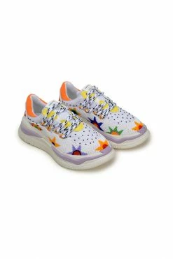 FARM RIO SUNSET BEADED PLATFORM SNEAKER
