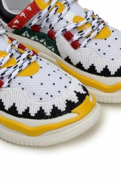 FARM RIO Accessories Multi Beaded Platform Sneaker