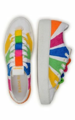 FARM RIO RAINBOW FLATFORM SNEAKER Most Loved