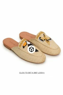 FARM RIO Accessories TUCAN RAFFIA MULE