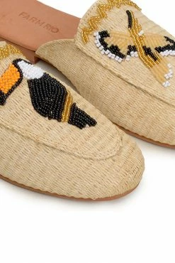 FARM RIO Accessories TUCAN RAFFIA MULE