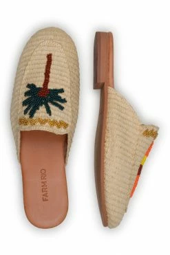 FARM RIO MACAW RAFFIA MULE