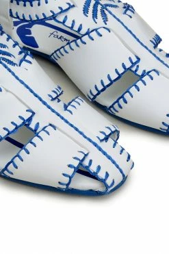 FARM RIO BLUE PALM TREE SANDAL