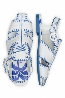 FARM RIO BLUE PALM TREE SANDAL